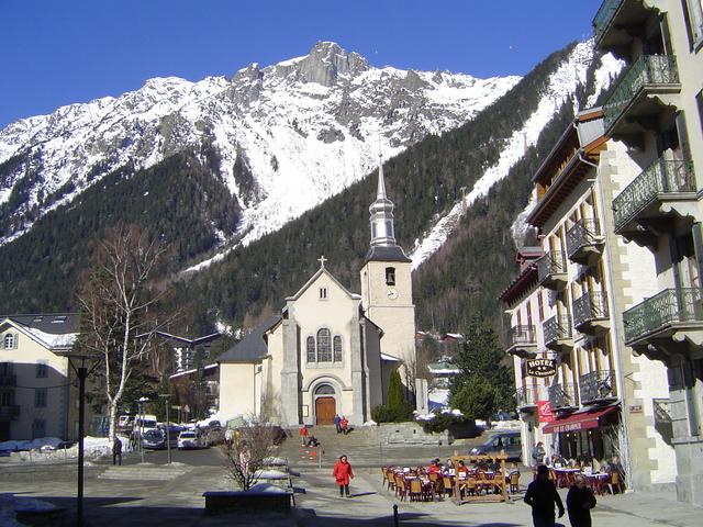 The church of Chamonix