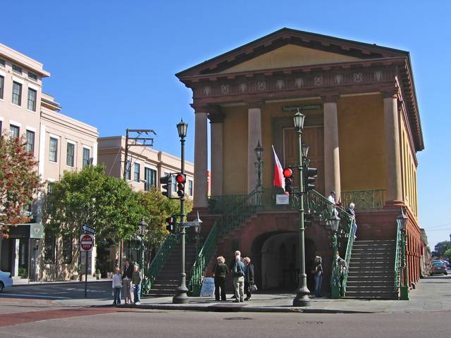 The entrance to Charleston Market