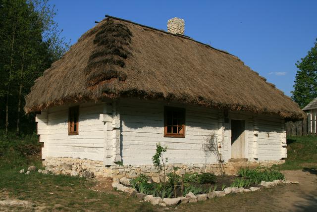 One of the buildings collected in Kielce Village Museum