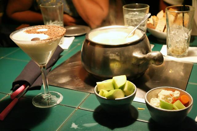 Cheese fondue