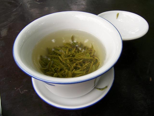 Green tea in Chengdu