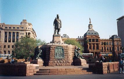 Statue of Paul Kruger on Church Square