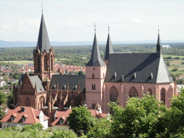 Photo of St Catherine's (taken from Landskrone castle)