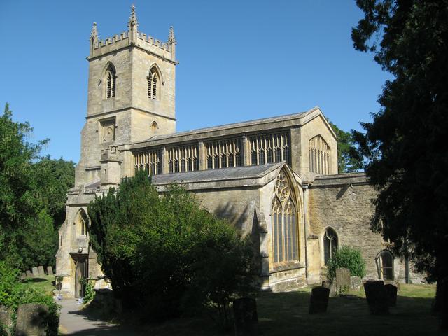 The CofE parish church, St.Mary's, is a beautiful example of English gothic architecture.