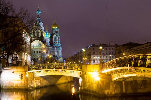 Bridges by night