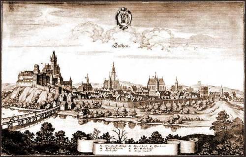 Cieszyn in 1640