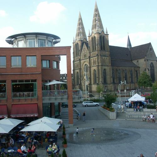 Clemensgalerie and Clemens-church