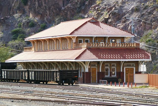 Clifton train station, now used by the Chamber of Commerce