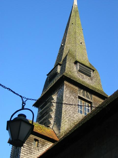 The wooden bell tower