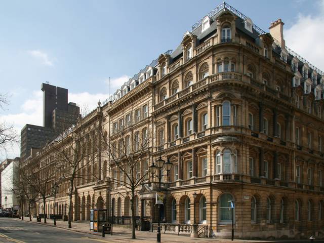 Colmore Row in the core city centre