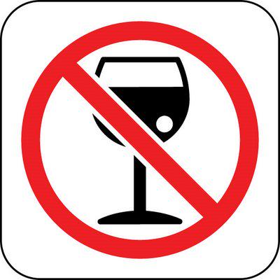 No alcohol may be brought into the park