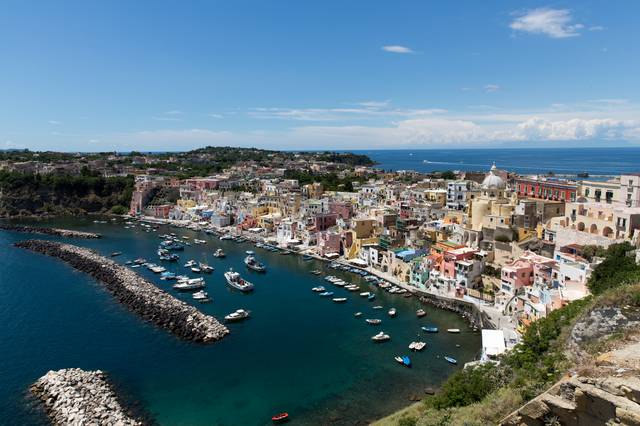 The colorful houses of Corricella, Procida