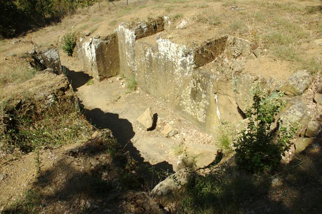 Etruscan tombs