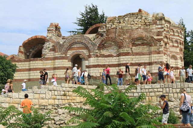 Church ruins in Nessebar