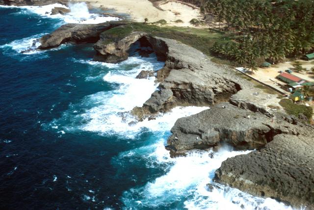 Cueva del Indio from the air, 1967