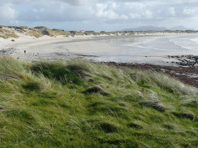 Culla beach Looking south towards Nunton