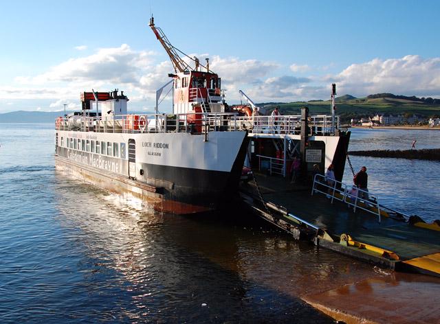 Cumbrae ferry at Largs