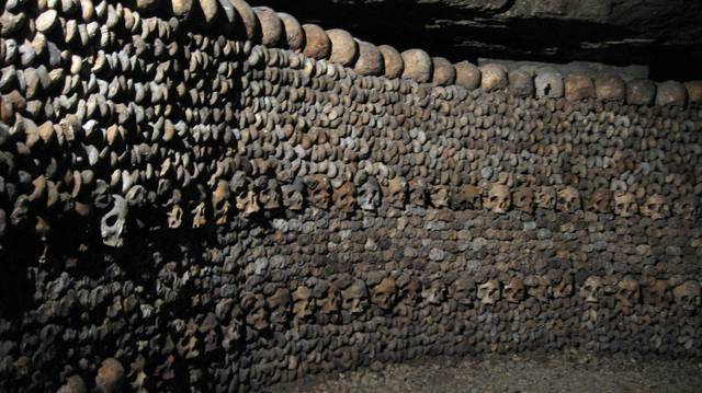 A few of the 6 millions bodies in the Catacombes de Paris