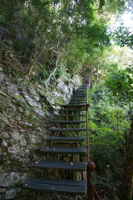 Stairs on the Dali Datong Trail