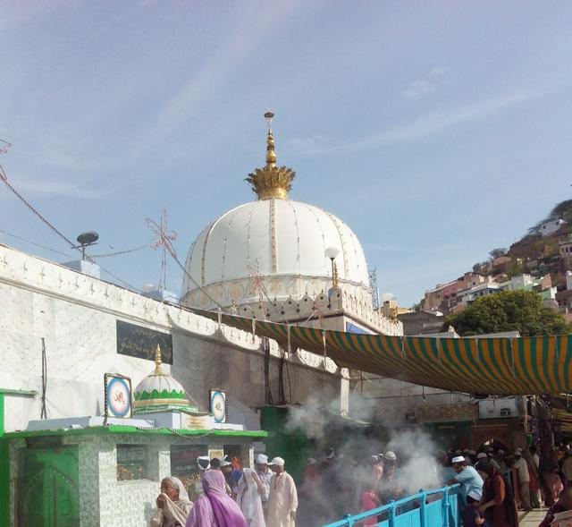 The holy Dargah Sharif of Ajmer