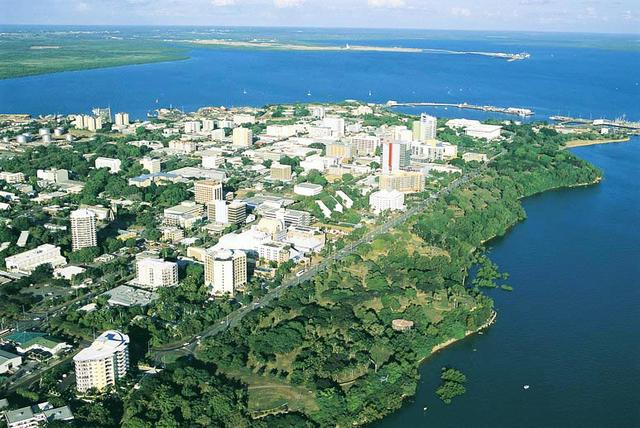 Darwin from the air