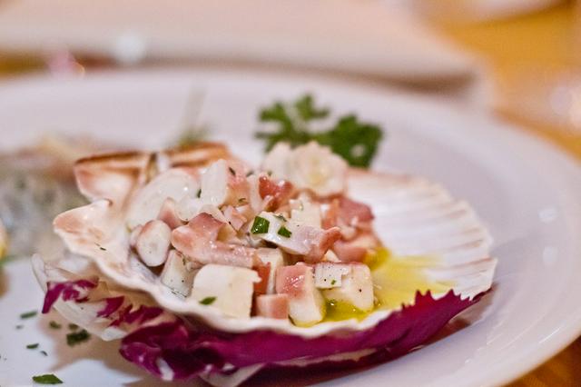 Delicious sea food