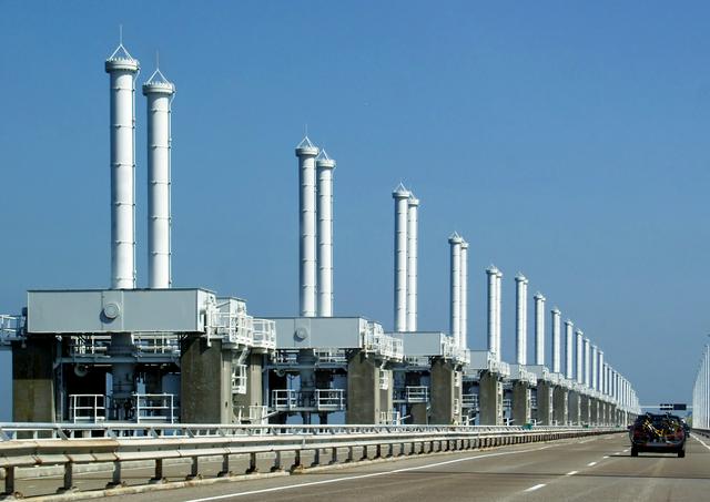 Oosterscheldekering, part of the Delta Works