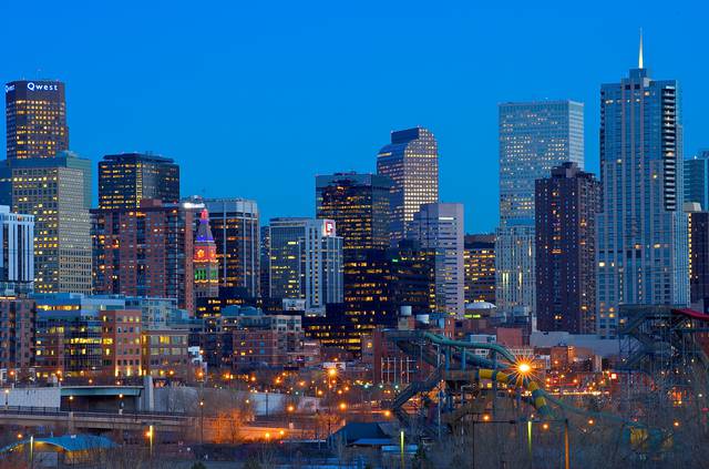 Downtown Denver skyline