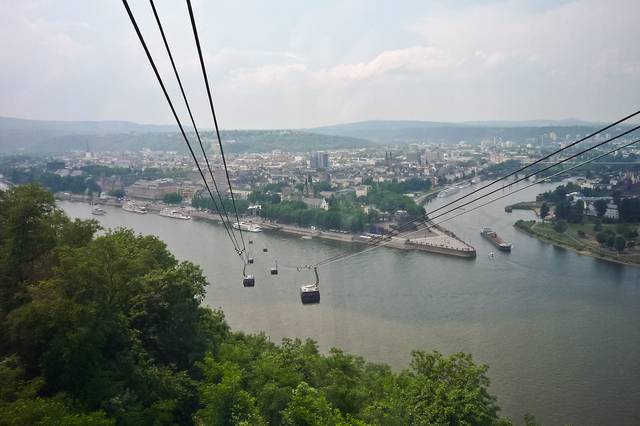 Deutsches Eck (German Corner) Rhine/Moselle