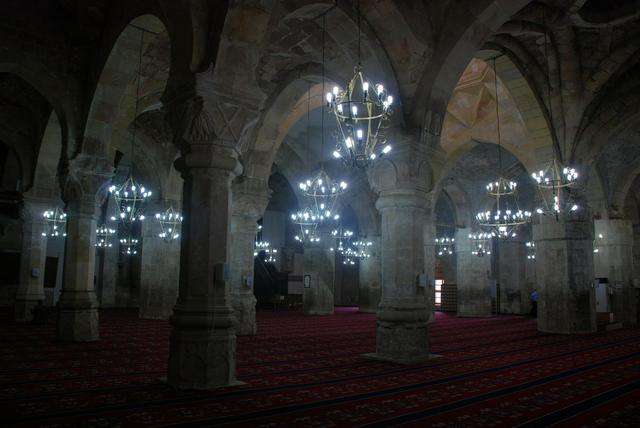 Inside of the mosque