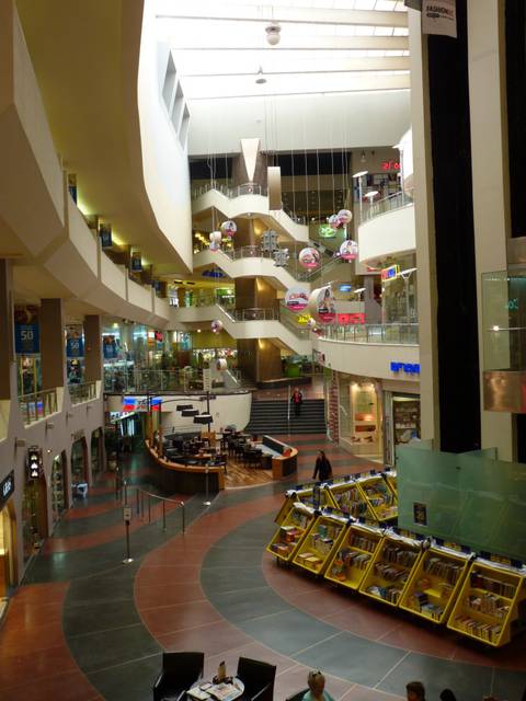 The Dizengoff Center mall in Tel Aviv