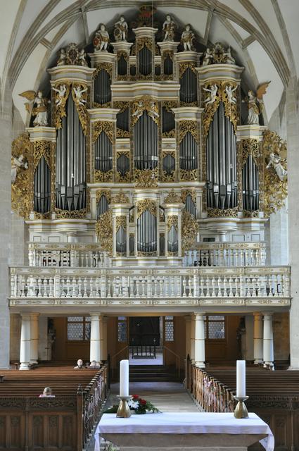 Ladegast organ at the Merseburg cathedral