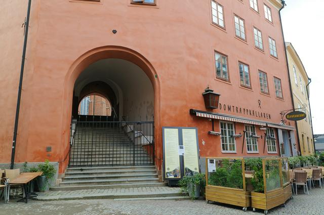 The restaurant Domtrappskällaren dates back to the 13th century and was previously used as a student prison!