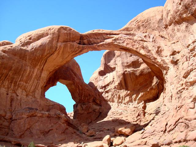 Double Arch in the Windows District.