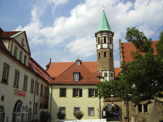 The restored Minster of the Teutonic Knights in Heilbronn