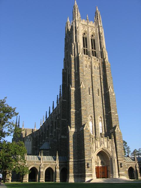 Duke Chapel, Duke University campus