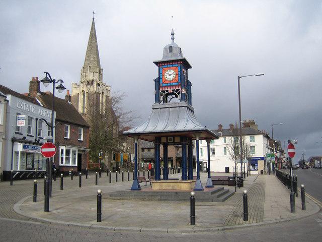 The Clock Tower and Market Cross