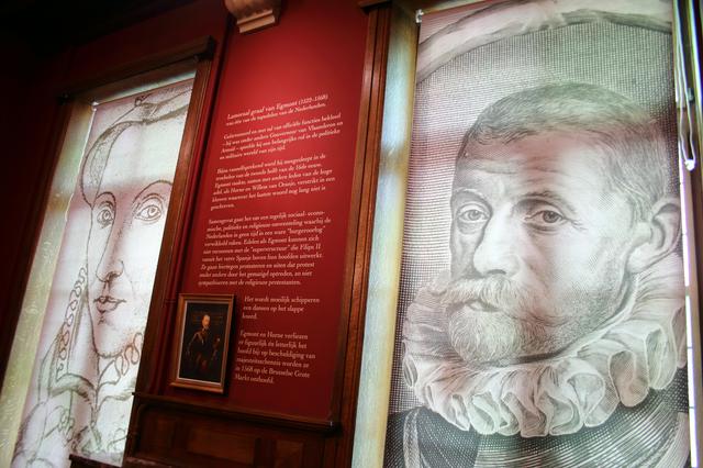 Egmont's museum in the Town Hall