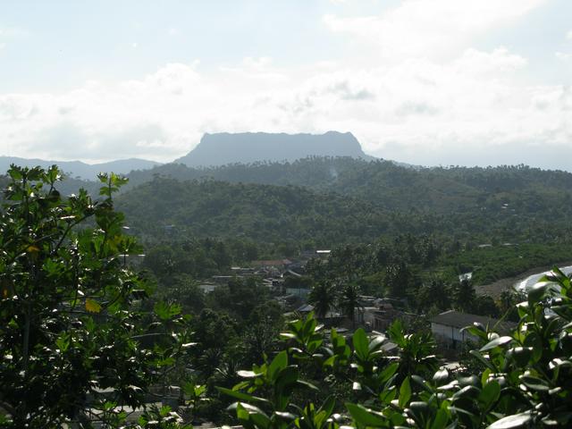 El Yunque rises above Baracoa