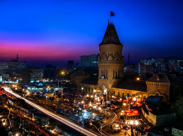 The imposing Empress Market