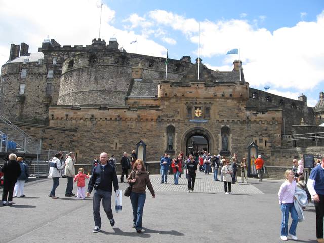 Entrance to Edinburgh Castle