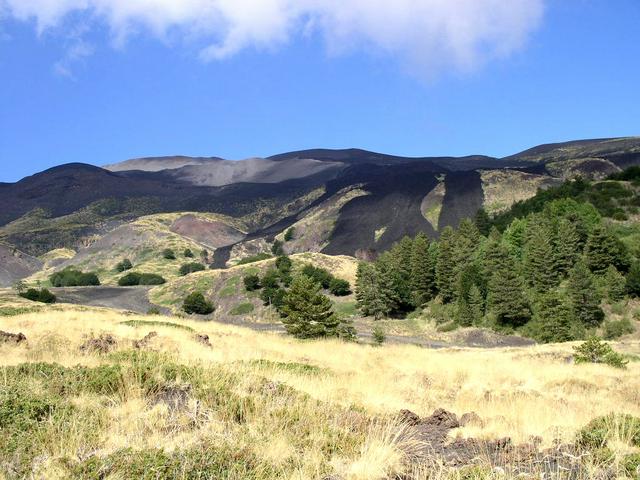 At the slopes of Etna