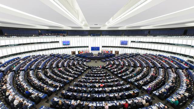 The Hemicycle of the European Parliament