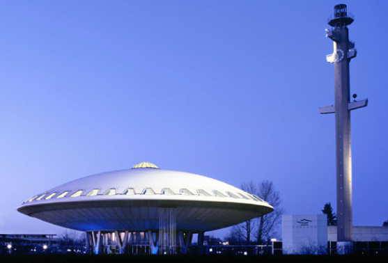 The Evoluon was built as a futuristic reminder and celebration of the city's innovative and technical character.