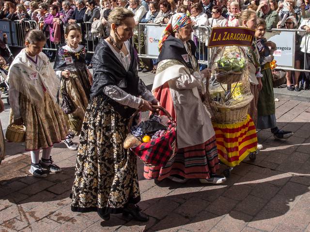 Offering of Fruits at El Pilar.