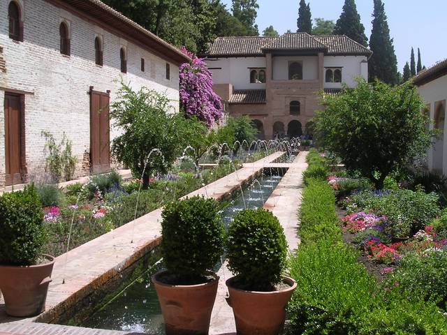 Fountain in the Generalife Palace