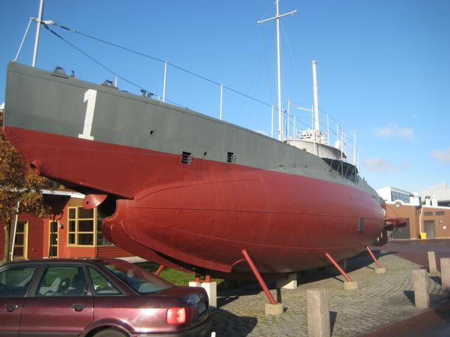 Sweden's first submarine