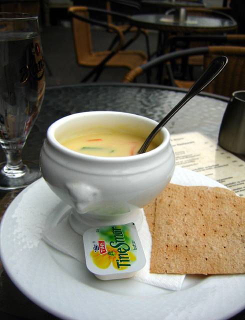 Fish soup as served at Bryggeloftet & Stuene