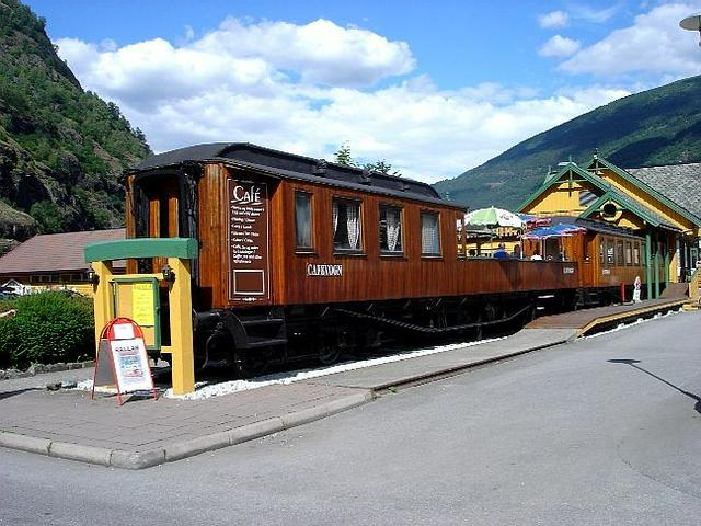 Toget Café in Flåm