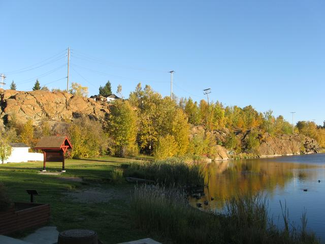 Flin Flon in the fall